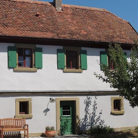 Pilger- Und Radlerherberge Herberge Im Hofhaus Colmberg Bagian luar foto
